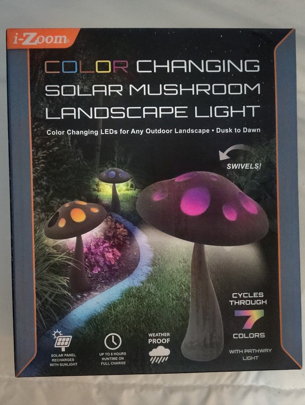 Mushroom Solar Light